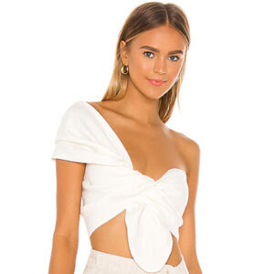 JBQ Just Bee Queen Sol Top in Ecru NWOT Size XS